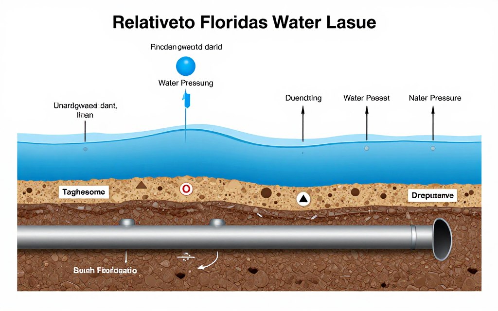 High water table effects on drain systems in South Florida Coral Gables