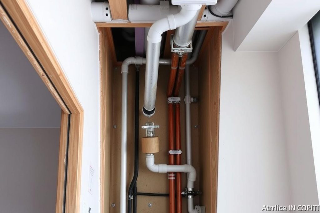 Miami Beach condominium vertical plumbing stack system Miami Beach condominium vertical plumbing stack system