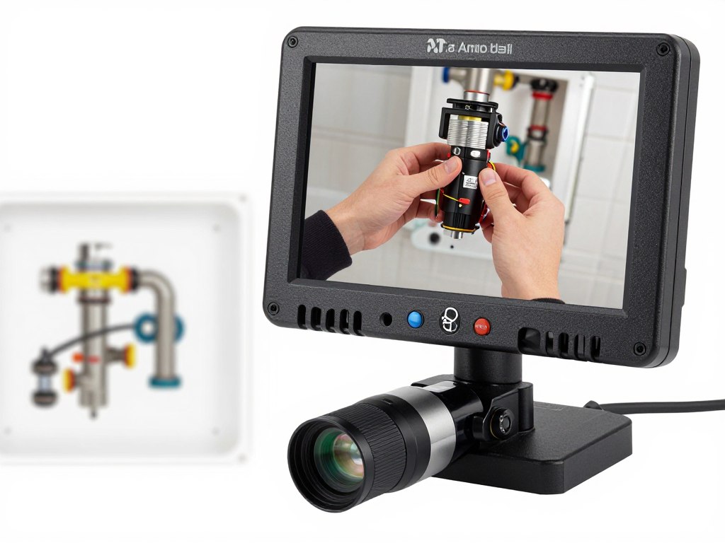 Professional drain cleaning camera inspection equipment