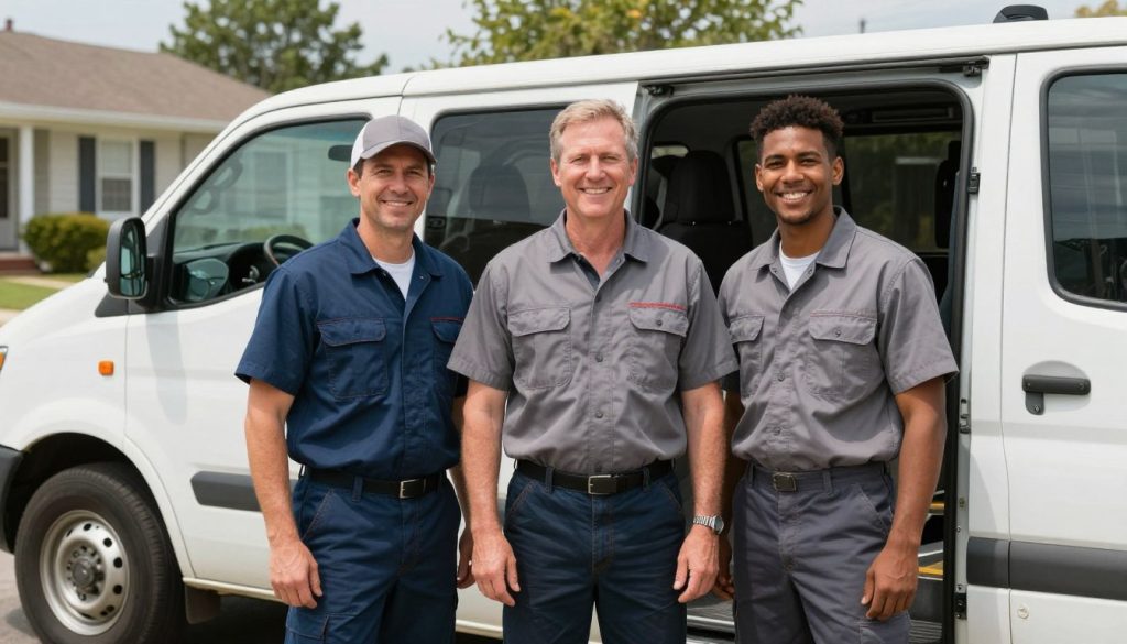 Professional drain cleaning service team ready to serve Hialeah FL community