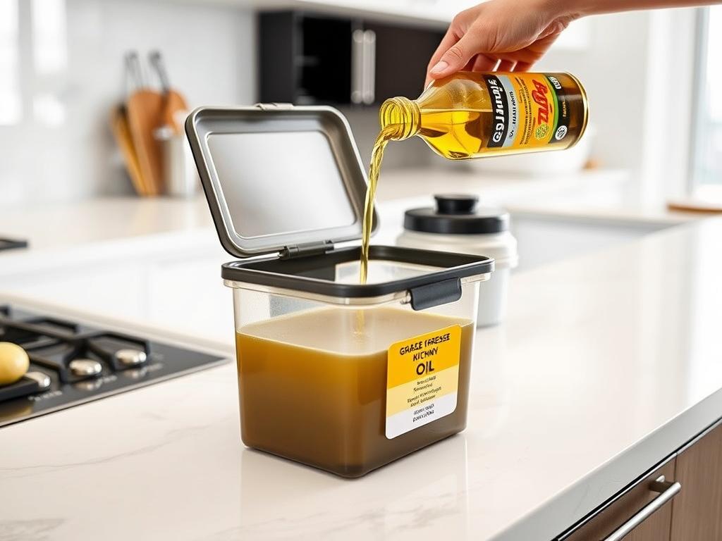 Proper grease disposal container for Miami Beach kitchens Proper grease disposal container for Miami Beach kitchens
