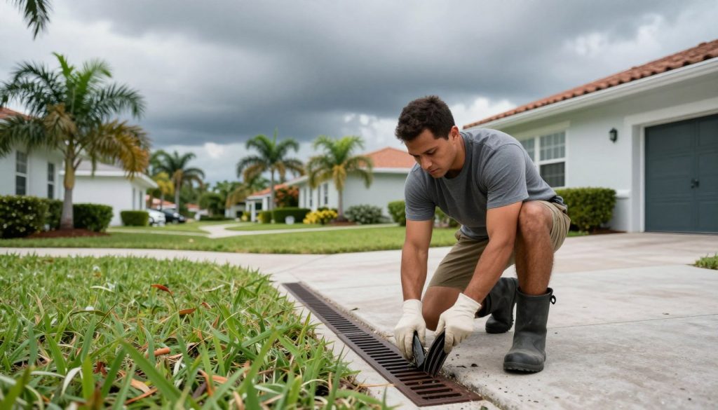 Seasonal drain maintenance for South Florida rainy season and hurricanes
